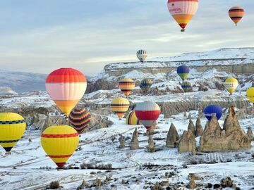 YILBAŞI UÇAKLI  ERCİYESLİ KAPADOKYA TURU 